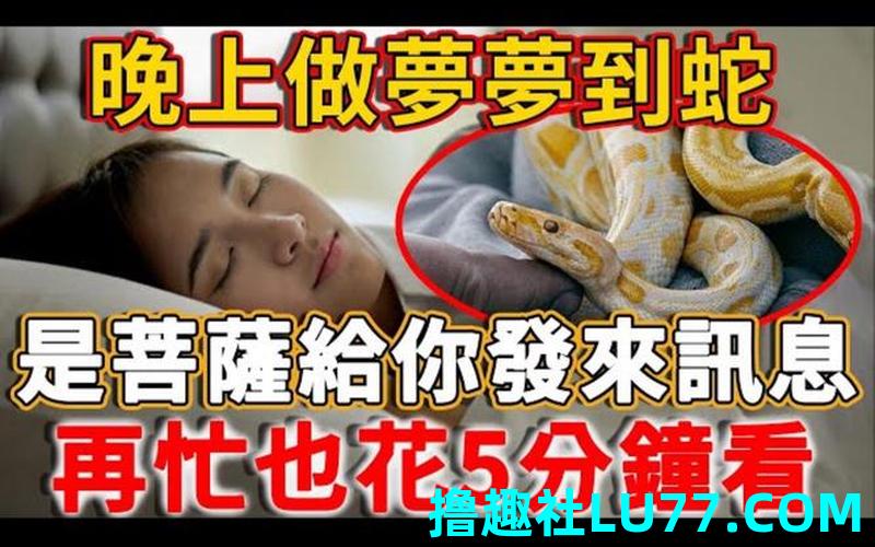 梦见莲花跟蛇 梦见莲花跟蛇