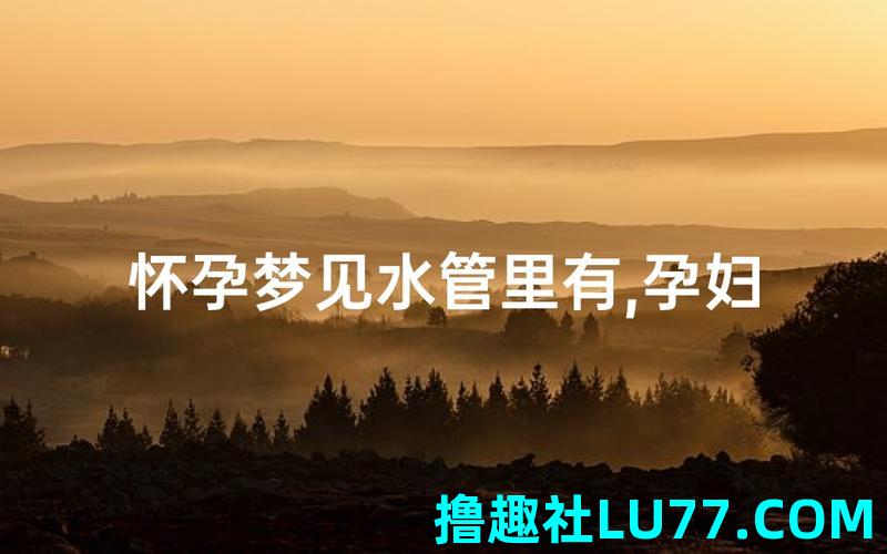 梦见上水管