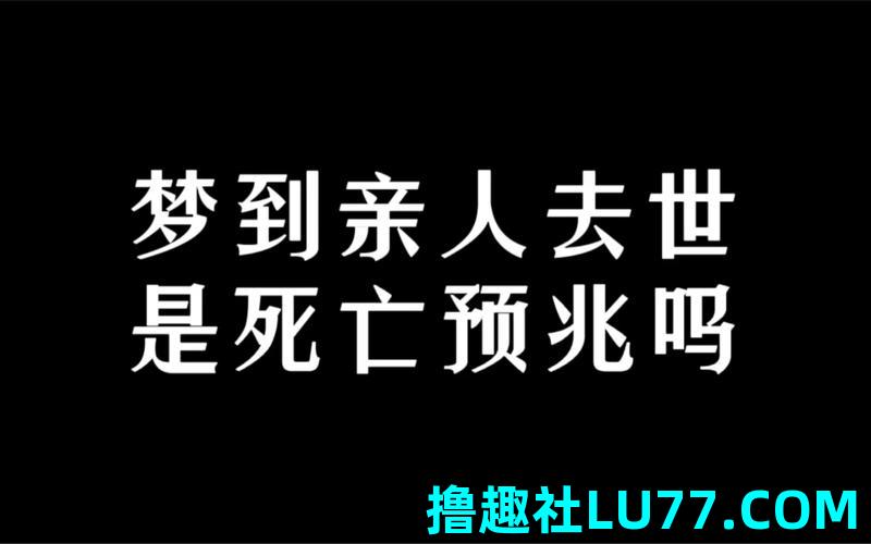 梦见逝