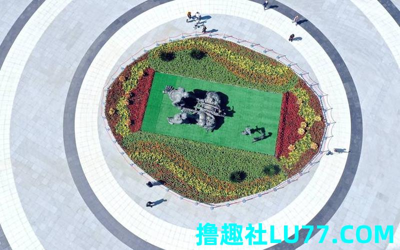 梦见维修花坛