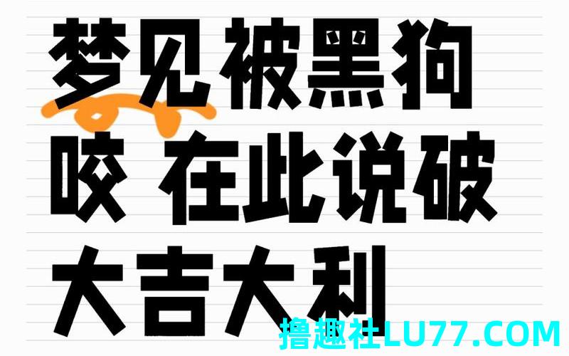 梦见黑狗说话