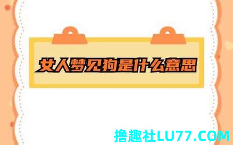 说梦见小狗