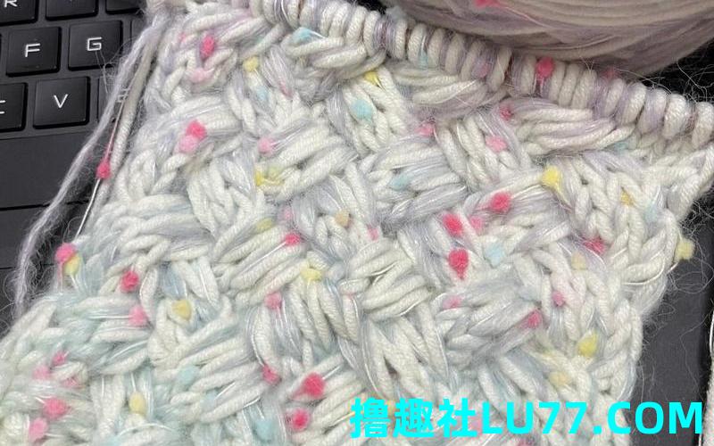 梦见花围巾