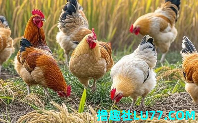 梦见鸡群