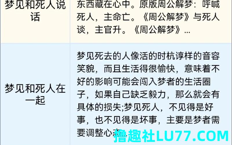 梦见死了的小姑子