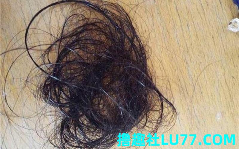 梦见被夹头发