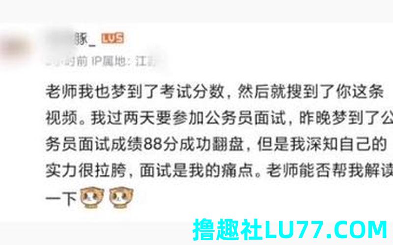梦见面试优秀