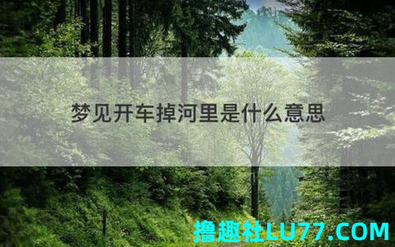 梦见被扔进河里